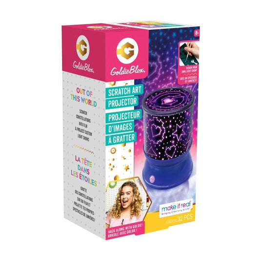 Make It Real Goldie Blox képkarc vetítő