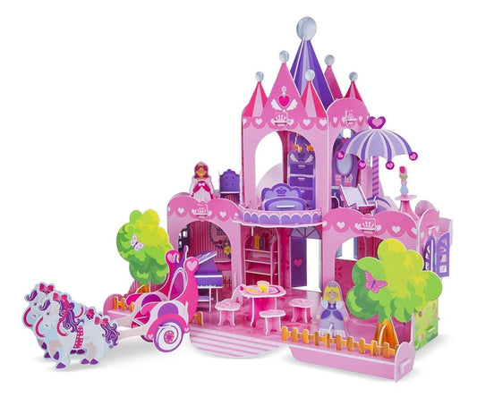 Melissa & Doug 3D puzzle, Pink palota