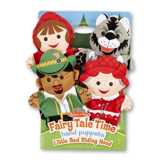 Melissa & Doug Bábjátékok, Piroska és a farkas