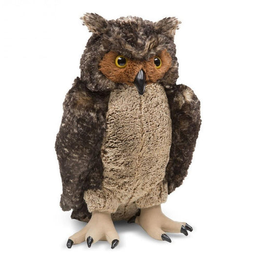 Melissa & Doug Élethű plüss, bagoly 43 cm