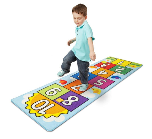 Melissa & Doug Játszószőnyeg 200x67 cm, ugróiskola