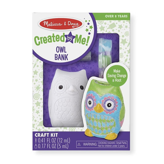 Melissa & Doug Kreatív játék, Bagolypersely díszítés