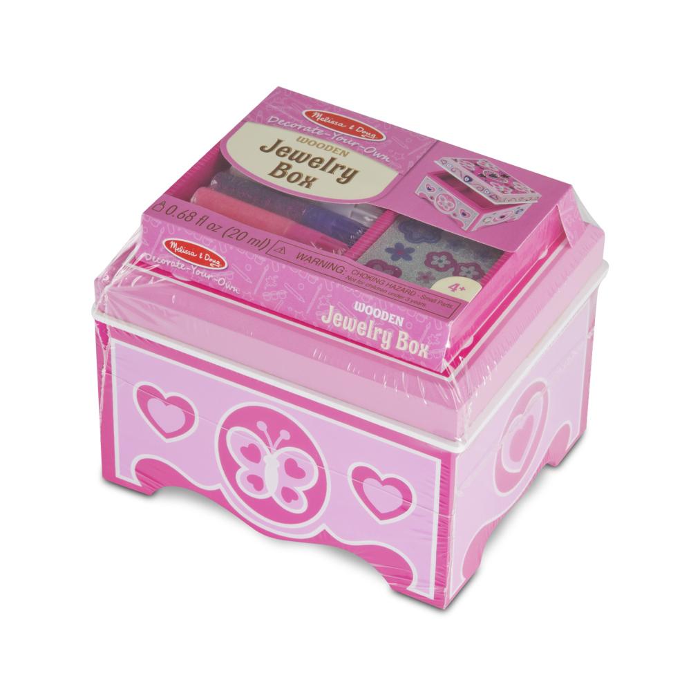 Melissa & Doug Kreatív játék, Díszítsd fel! ékszeres ládika