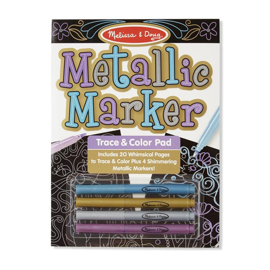 Melissa & Doug Kreatív játék, Fémes színező