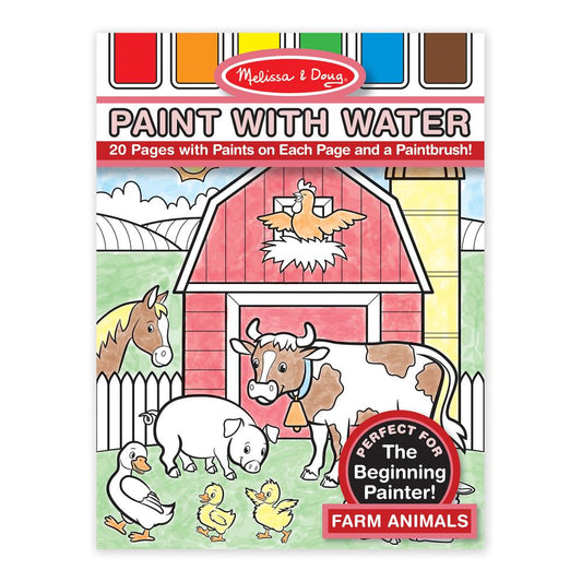 Melissa & Doug Kreatív játék, Festés vízzel, farm