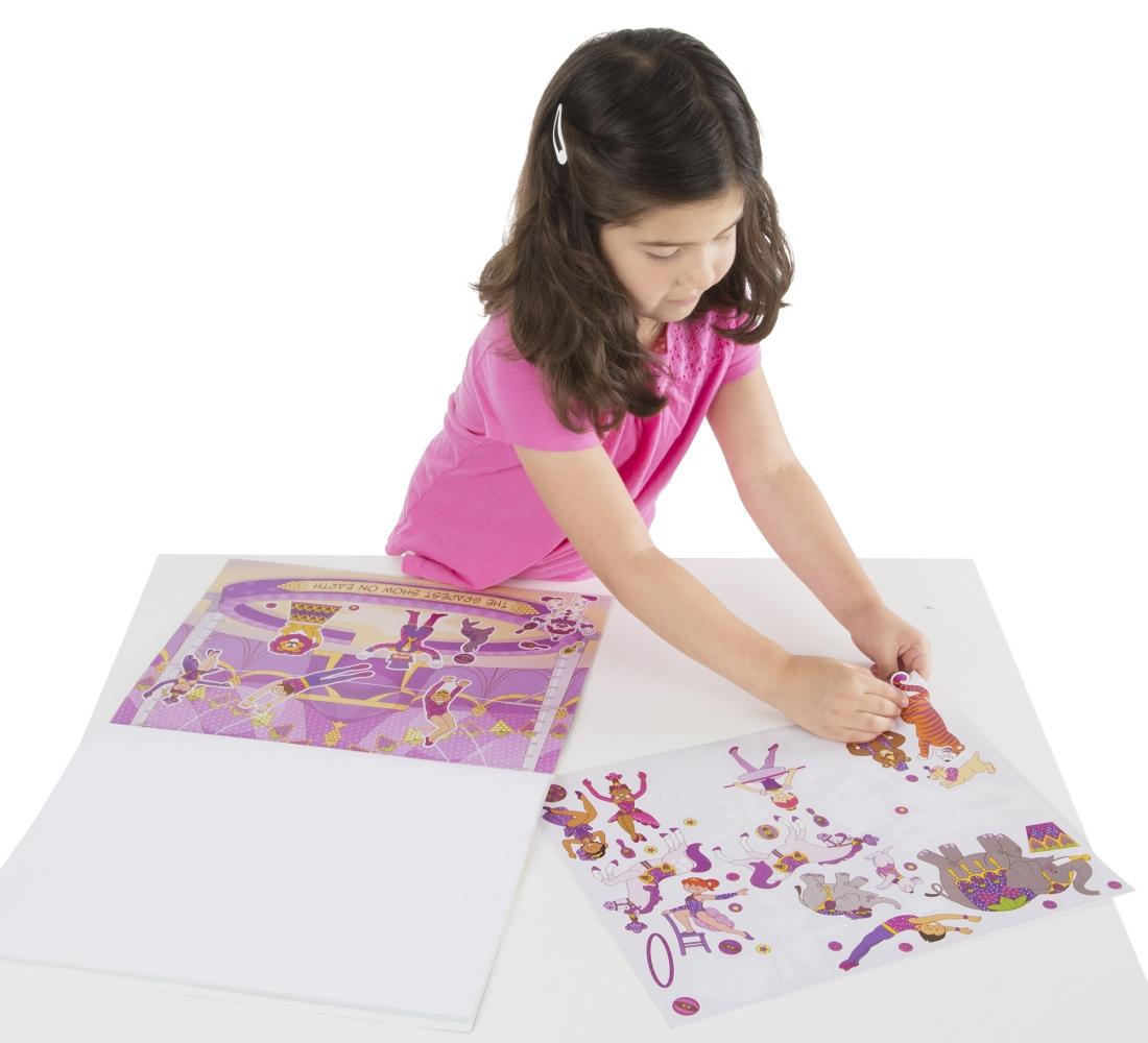 Melissa & Doug Kreatív játék, Illatos matrica készlet, gyümölcsöskert
