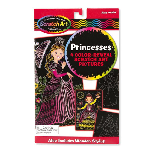 Melissa & Doug Kreatív játék, Képkarc, hercegnők