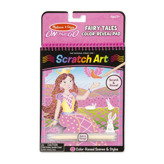 Melissa & Doug Kreatív játék, Képkarc, tündérmese