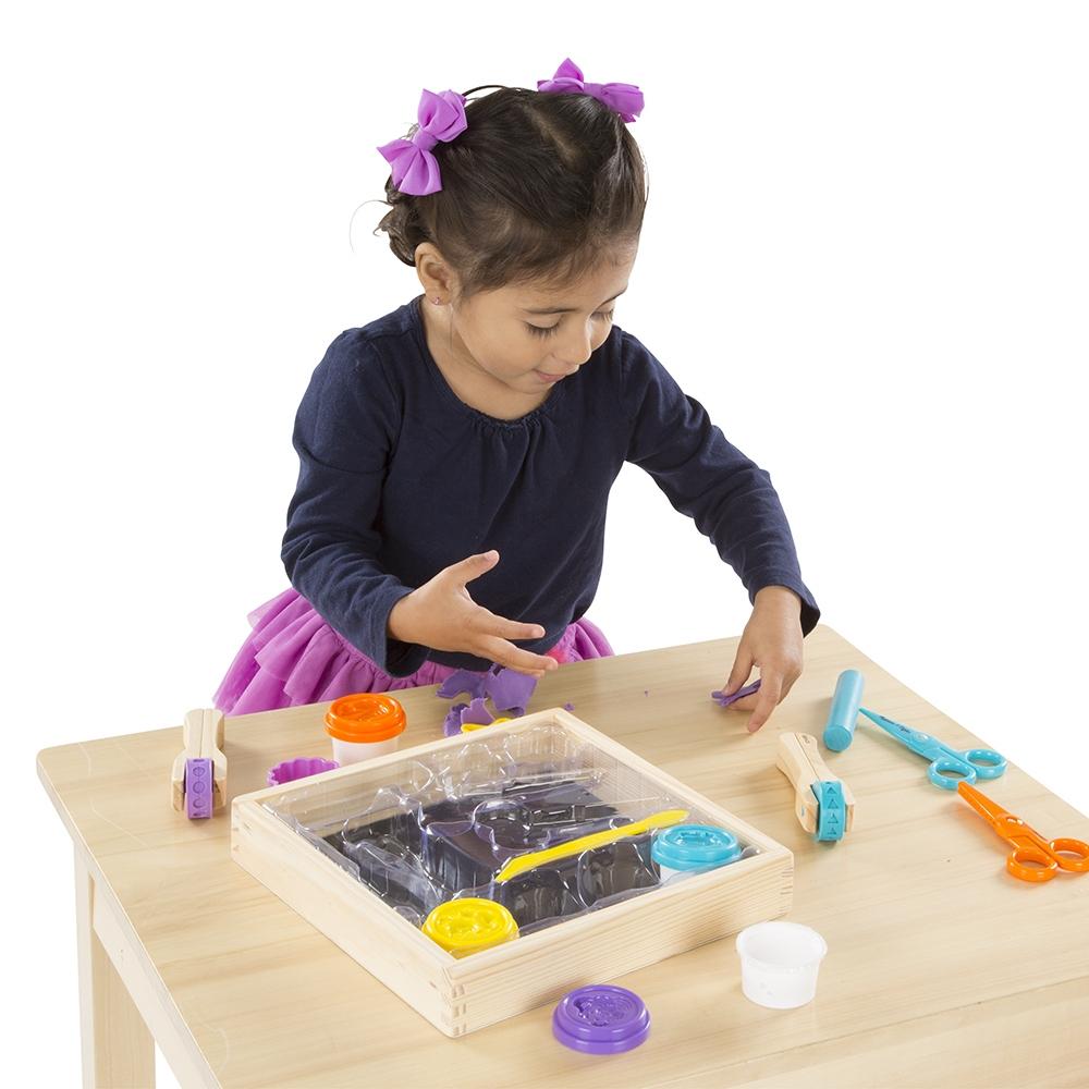Melissa & Doug Kreatív játék, Vágd-formázd-görgesd gyurma szett