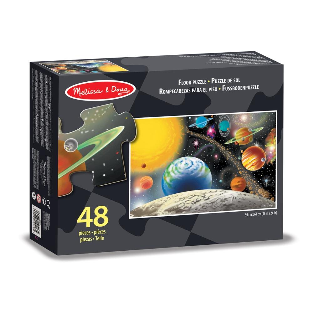 Melissa & Doug Padló puzzle, Naprendszer 48 db-os