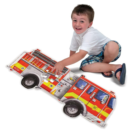 Melissa & Doug Padló puzzle, Tűzoltóautó 24 db-os