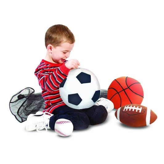 Melissa & Doug Plüss figurák, sportlabdák