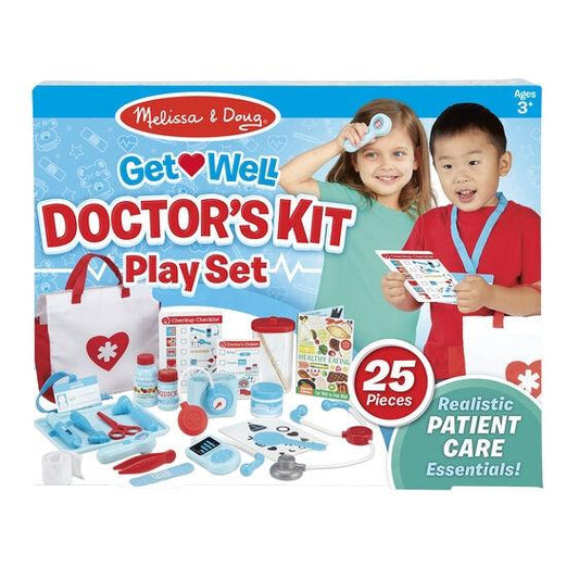 Melissa & Doug Szerepjáték, Gyógyulj meg doktor játékkészlet